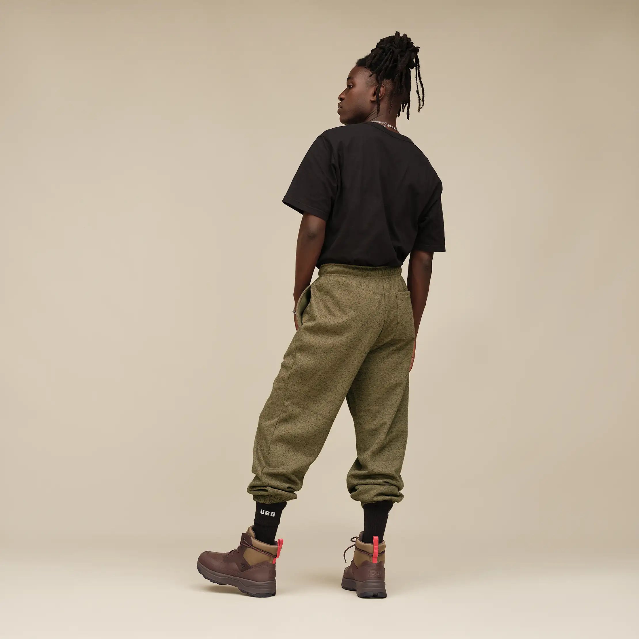 Men's Xander Jogger - BURNT OLIVE HEATHER