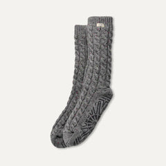 Women's Elowyn Cable Knit Fleece Lined - CHARCOAL HEATHER CONFETTI