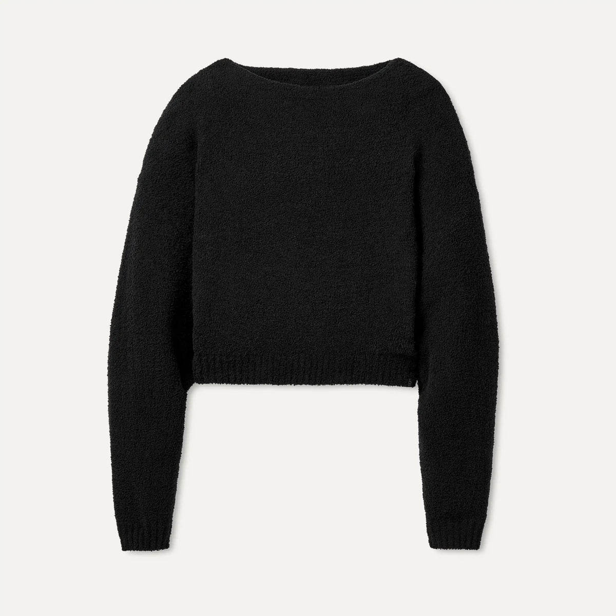 Women's Novalie Slouchy Pullover - BLACK