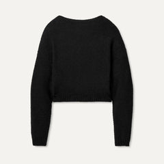 Women's Novalie Slouchy Pullover - BLACK