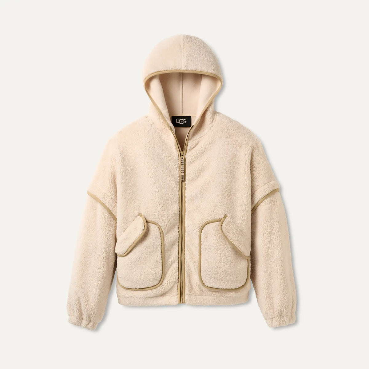 Women's Mariella UGGfluff Zip Hoodie - CREAM