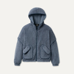 Women's Mariella UGGfluff Zip Hoodie - TAHOE BLUE