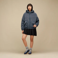Women's Mariella UGGfluff Zip Hoodie - TAHOE BLUE