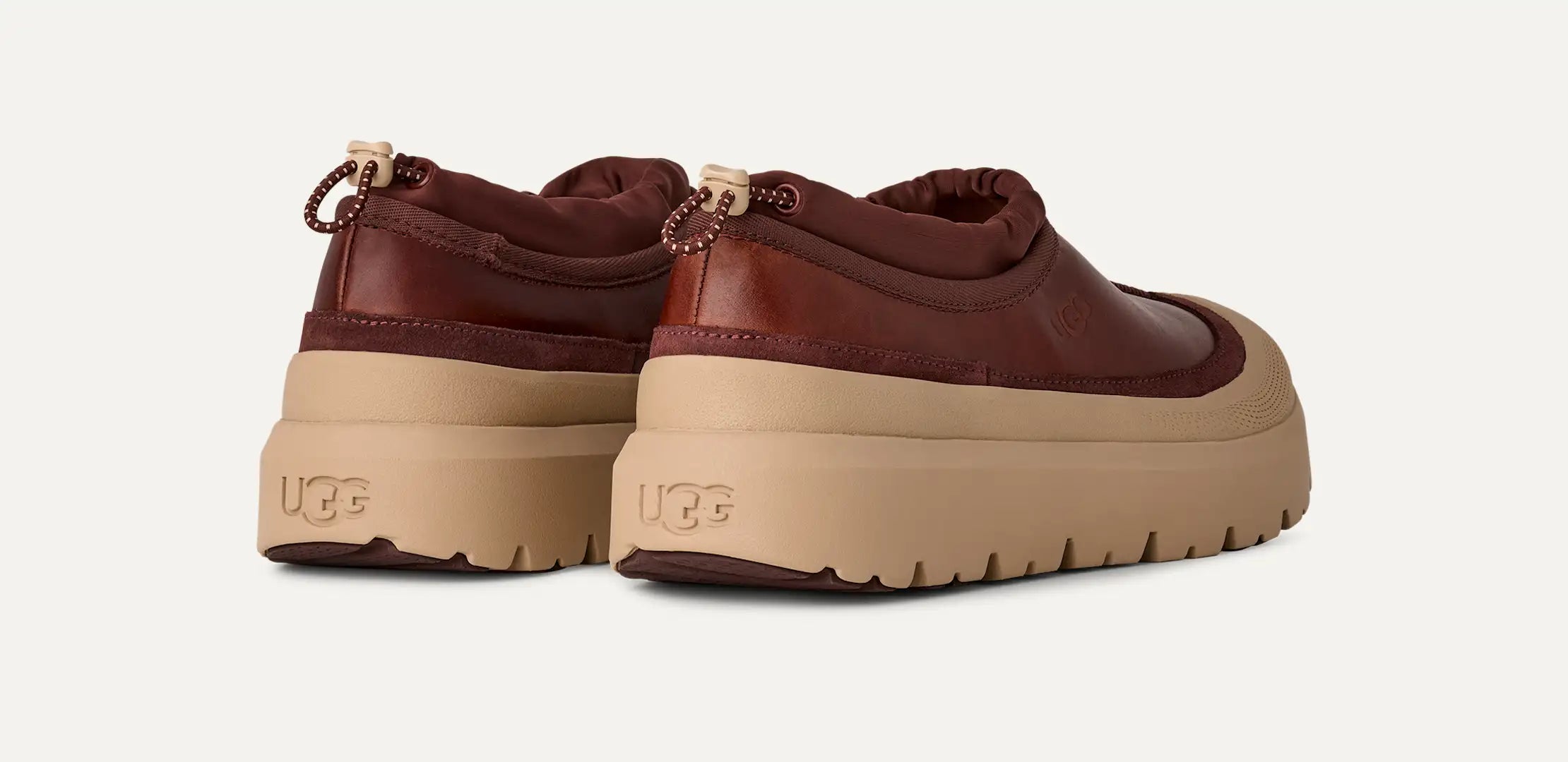 Men's Tasman Weather Hybrid - CORDOVAN / WHITE PEPPER