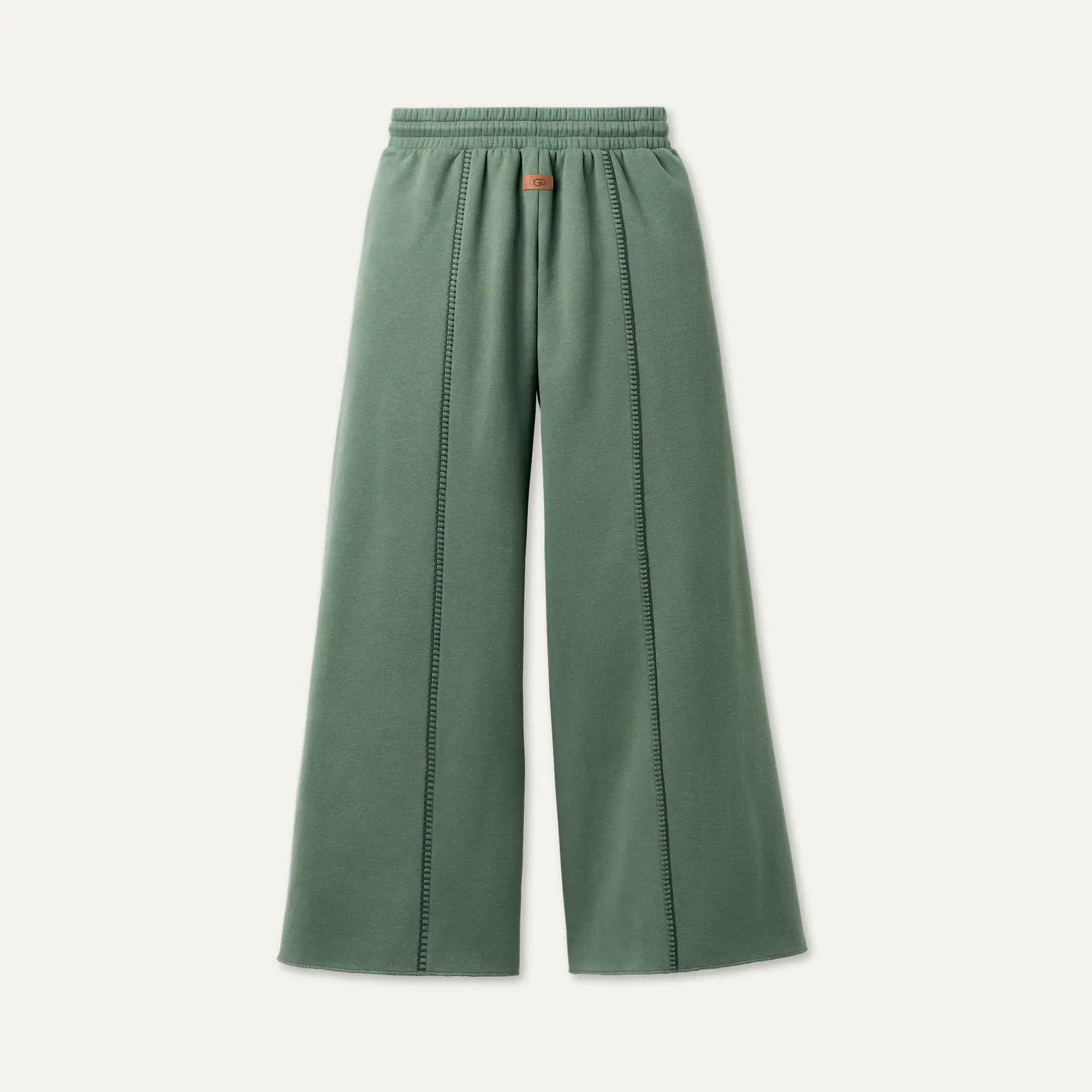 Women's Classic Wide Leg Pant - GREEN STONE