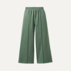 Women's Classic Wide Leg Pant - GREEN STONE