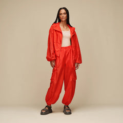 Women's Chiara Full-Zip Hooded Jacket - LOBSTER