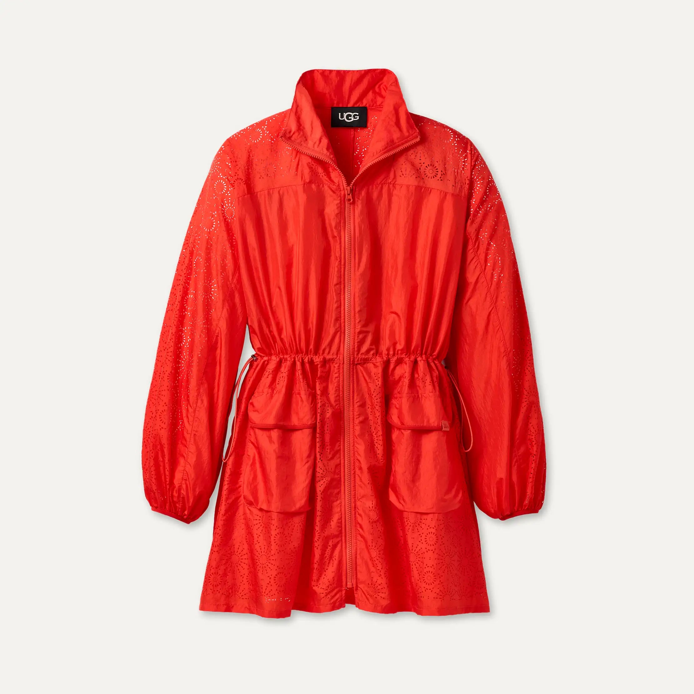 Women's Kynlee Zip Front Dress - LOBSTER