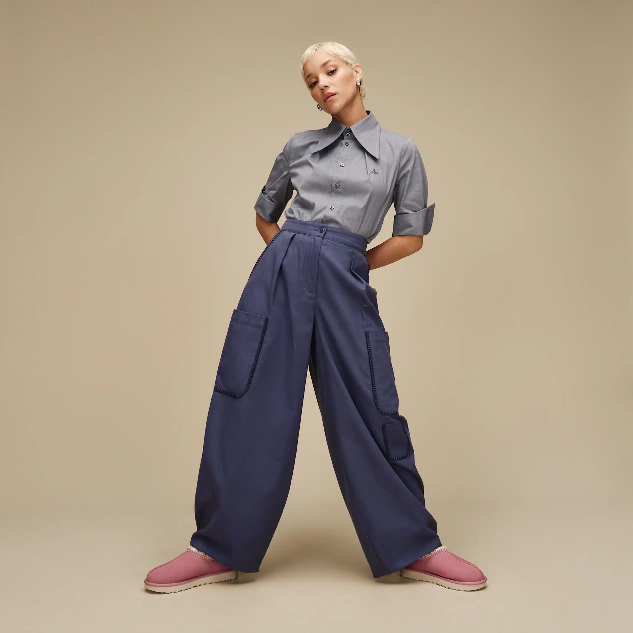 Women's Hollyn Cargo Pant - AMALFI
