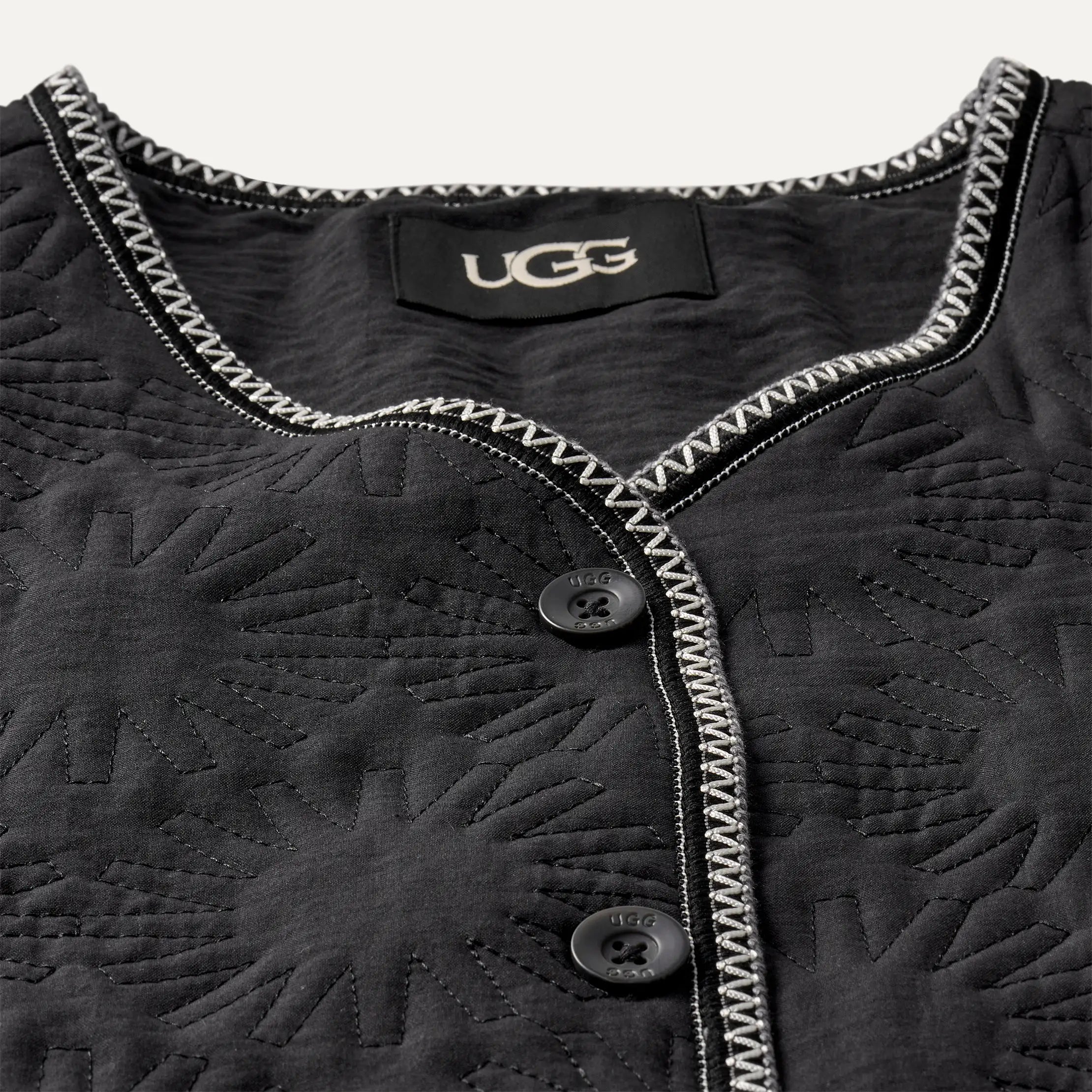 All Gender Sun Quilted Jacket - INK
