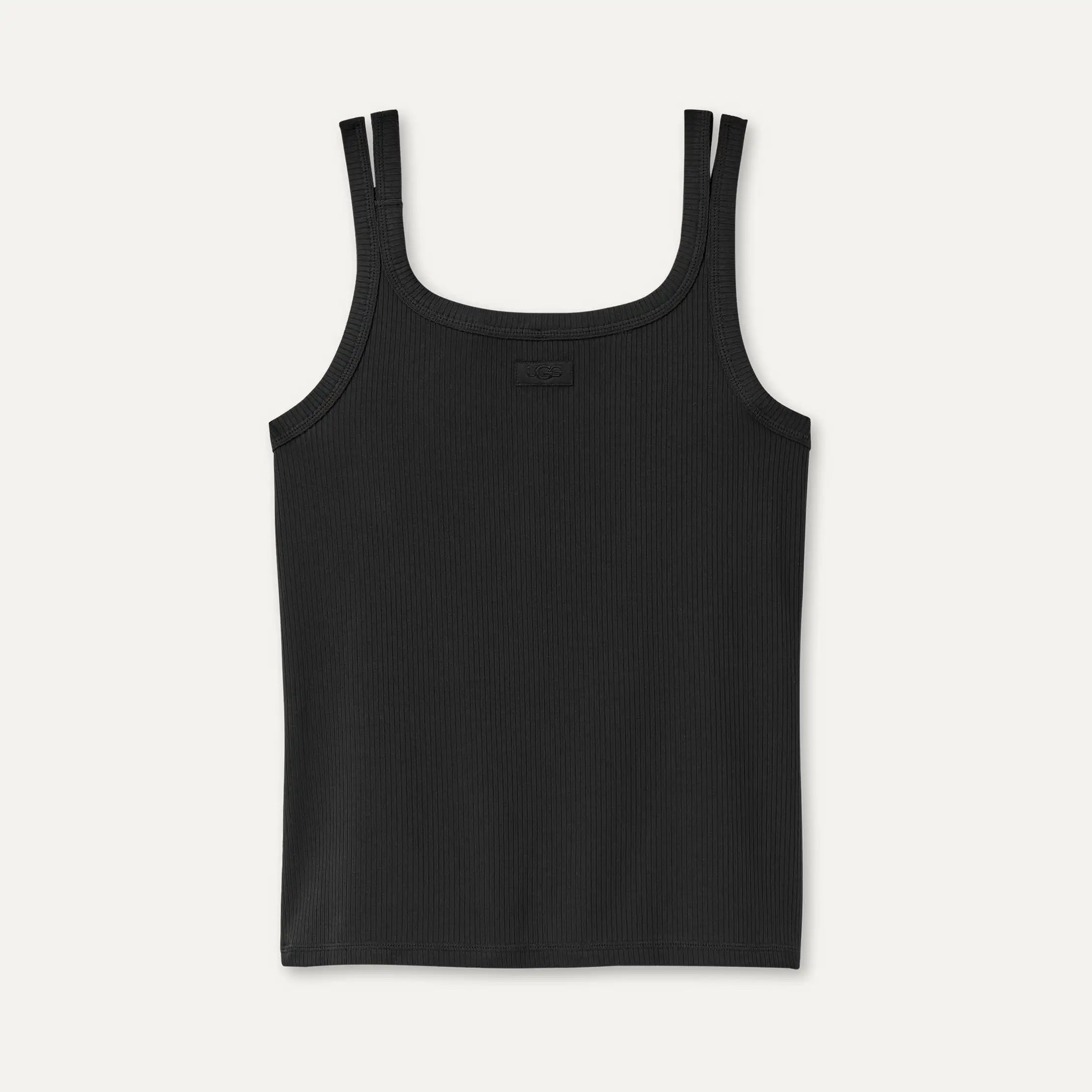 Women's Nael Tank Rib - BLACK