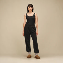 Women's Nael Tank Rib - BLACK
