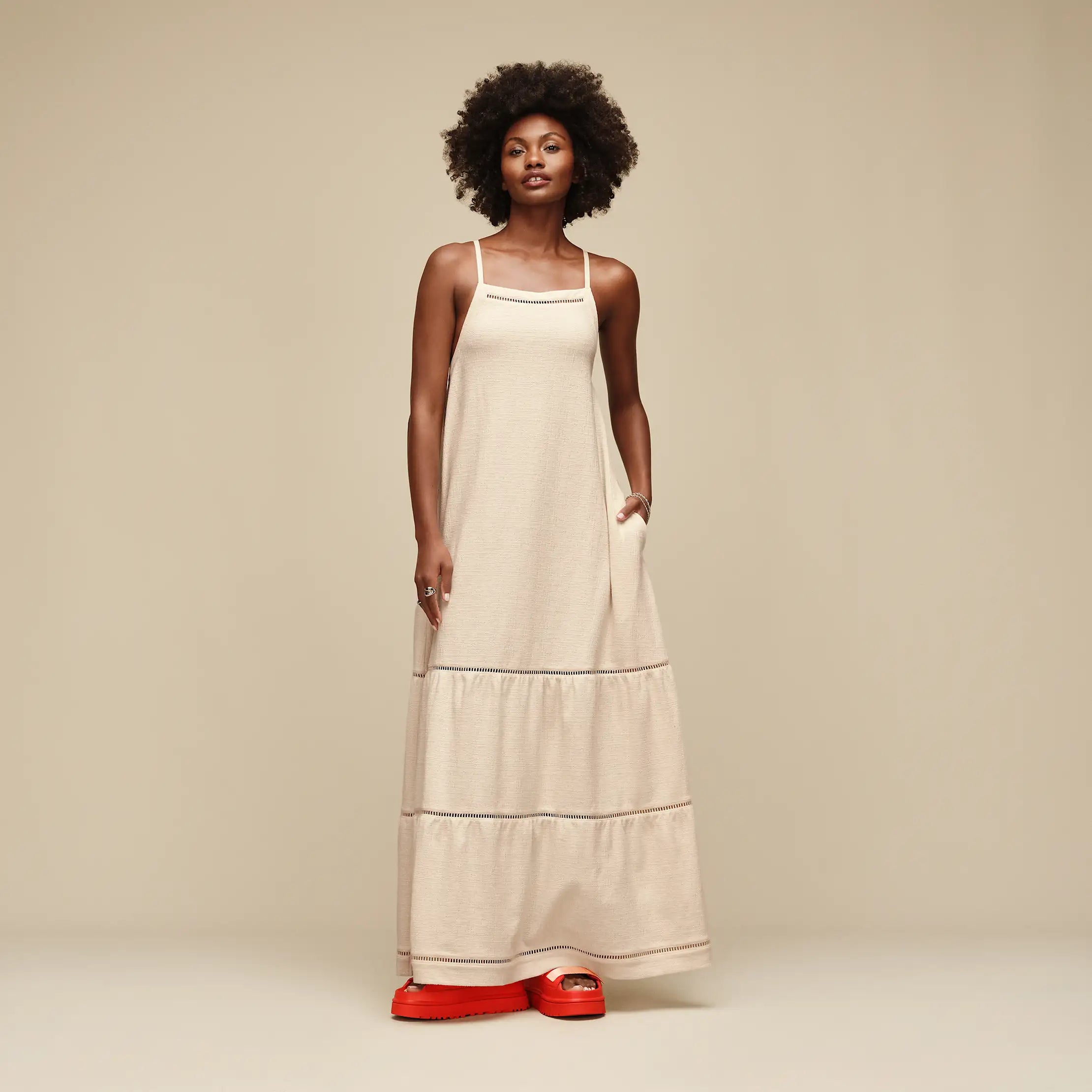 Women's Clarinda Dress - CREAM