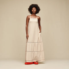 Women's Clarinda Dress - CREAM