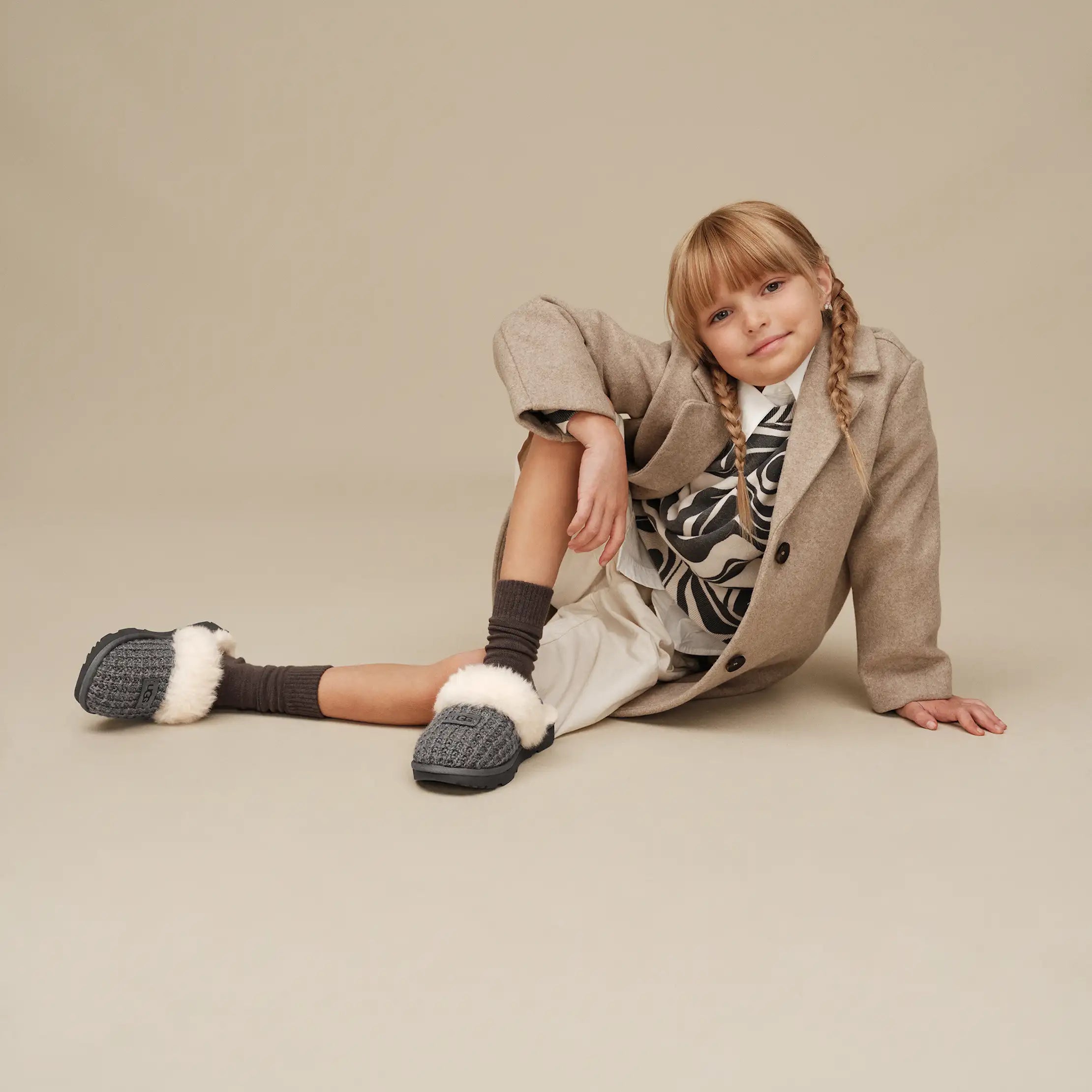 Toddlers / Big Kids' Cozy II Knit - CHARCOAL