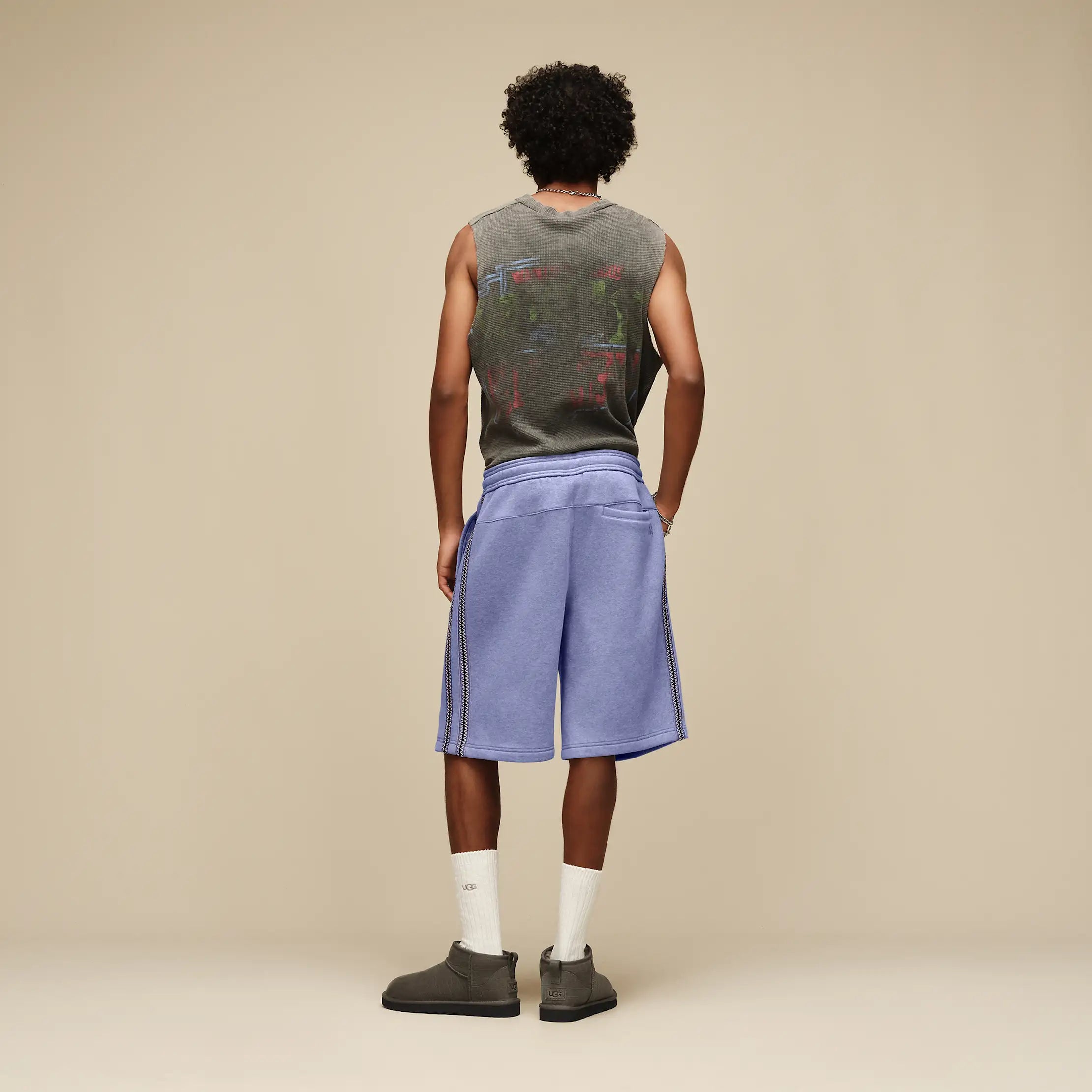 Men's Tasman Short - DUSTED IRIS HEATHER