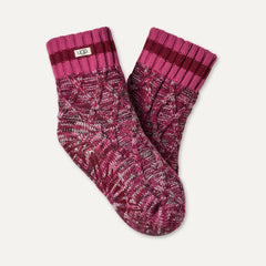 Women's Deedee Fleece Lined Quarter II - STRAWBERRY