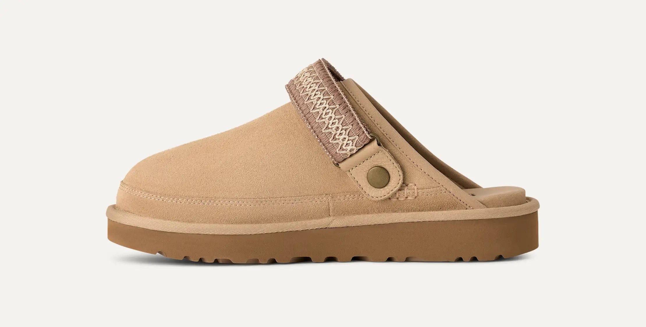 Men's Goldencoast UGGbraid Clog - MUSTARD SEED