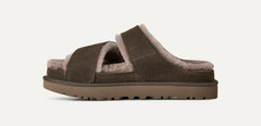 Women's Greenport Cross Strap Slide - DENSE SMOKE