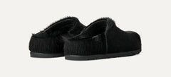 Women's Otzo Calf Hair Clog - BLACK