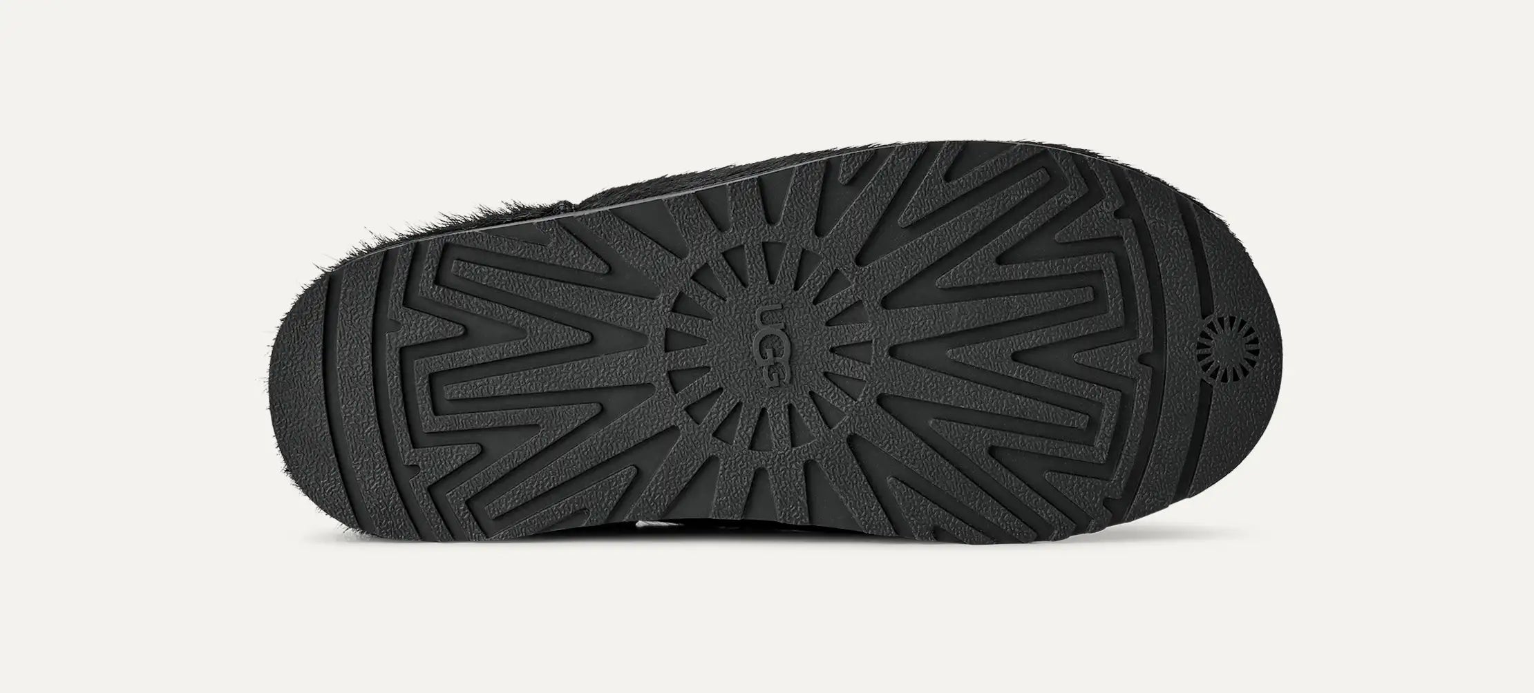 Women's Otzo Calf Hair Clog - BLACK