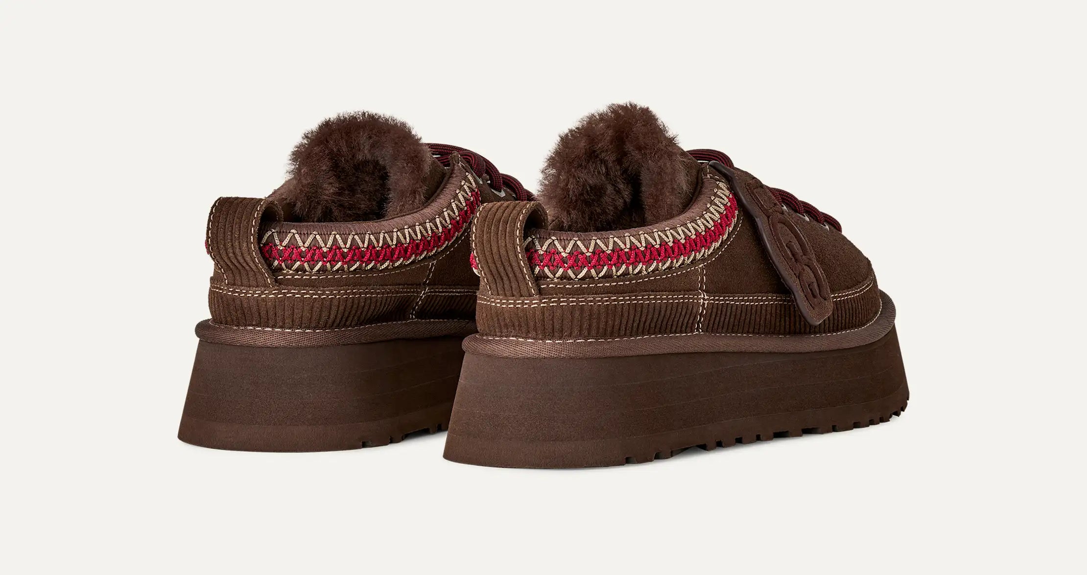 Women's Heritage Lace-Up Slipper - BURNT CEDAR