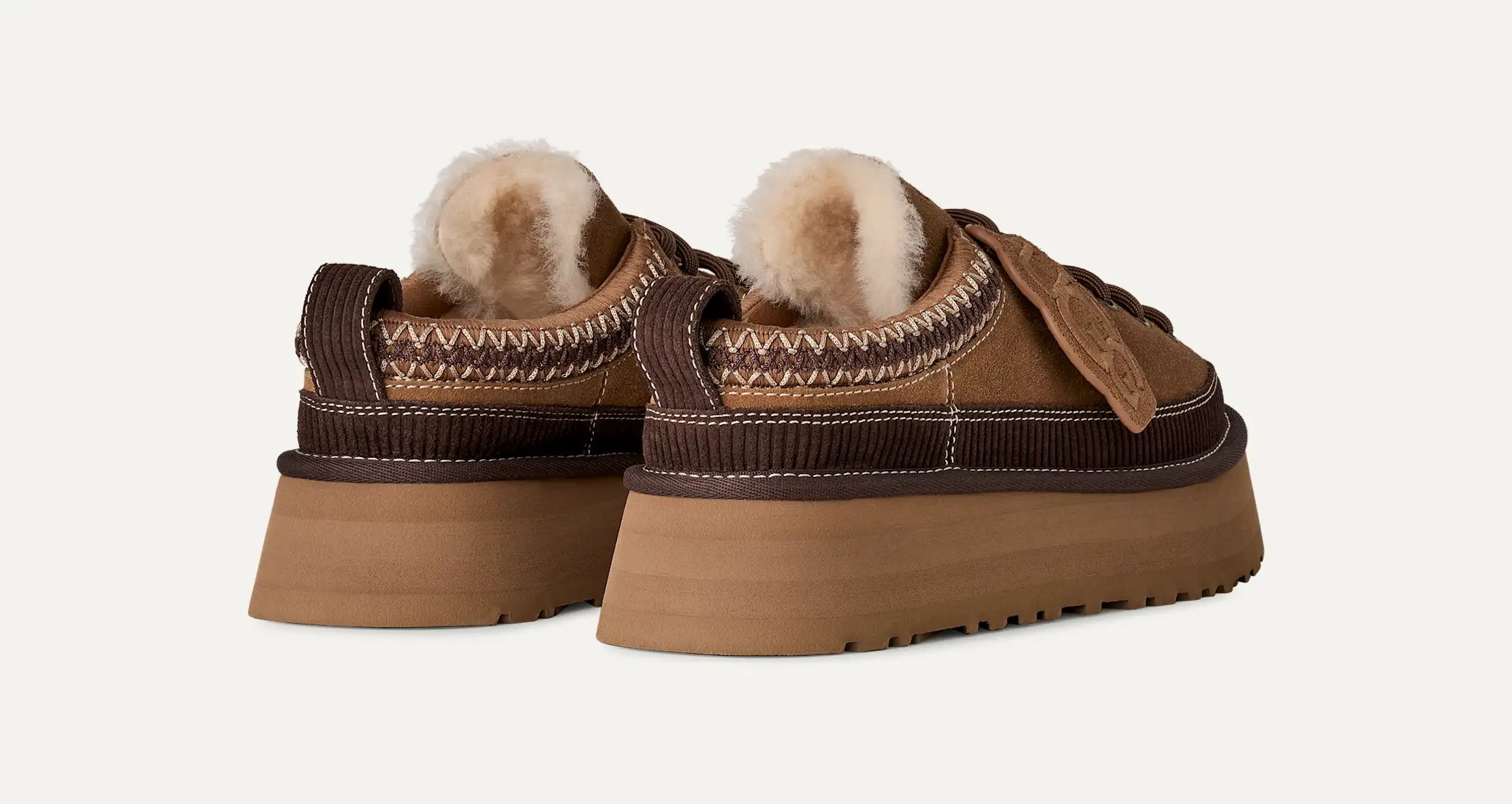 Women's Heritage Lace-Up Slipper - CHESTNUT