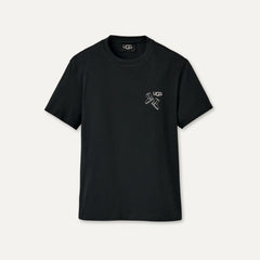 All Gender UGG Classic Boot Tee - BLACK