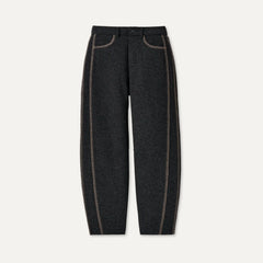 Women's Rina Barrel Pant - BLACK HEATHER