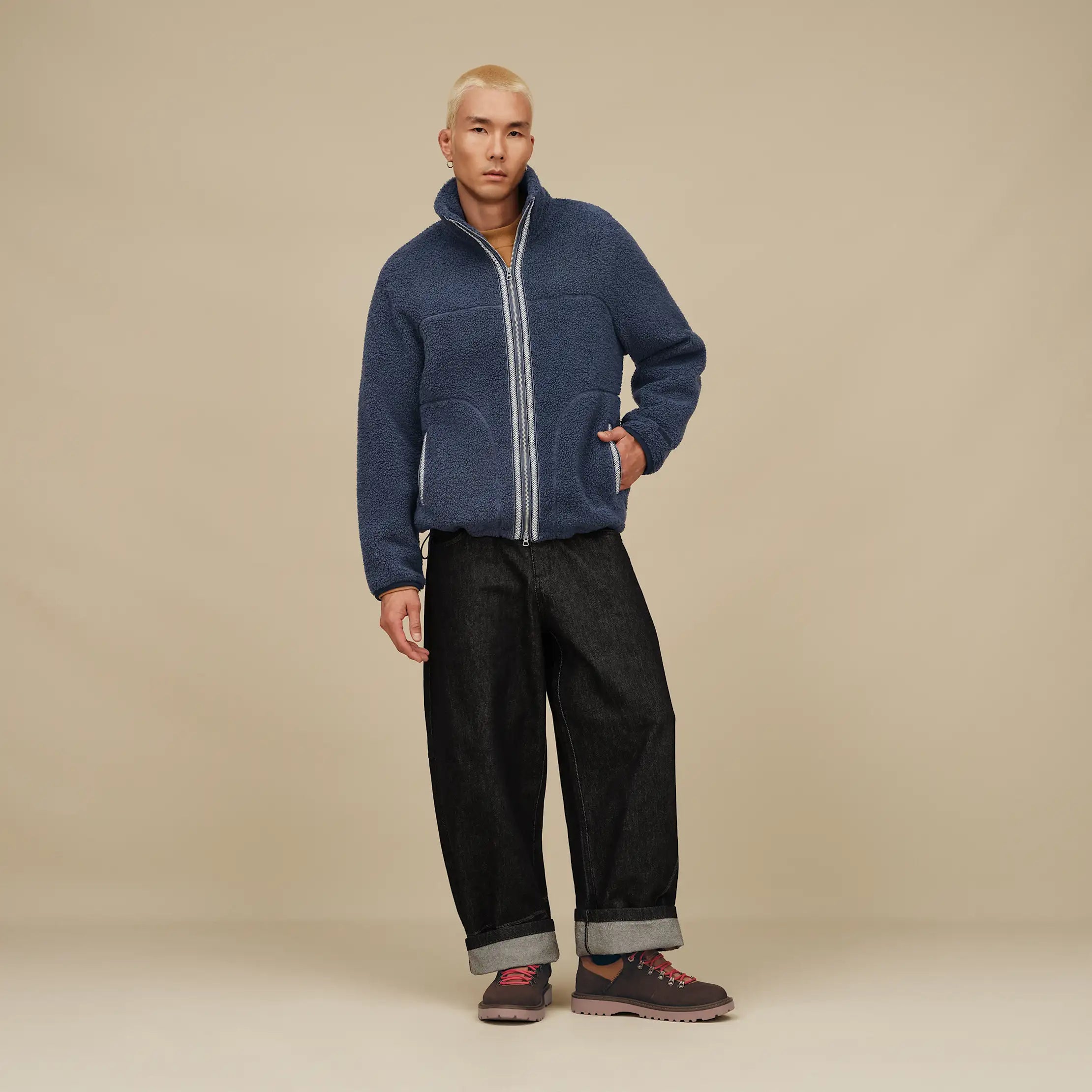 Men's UGGbraid Full-Zip Jacket - EVE BLUE
