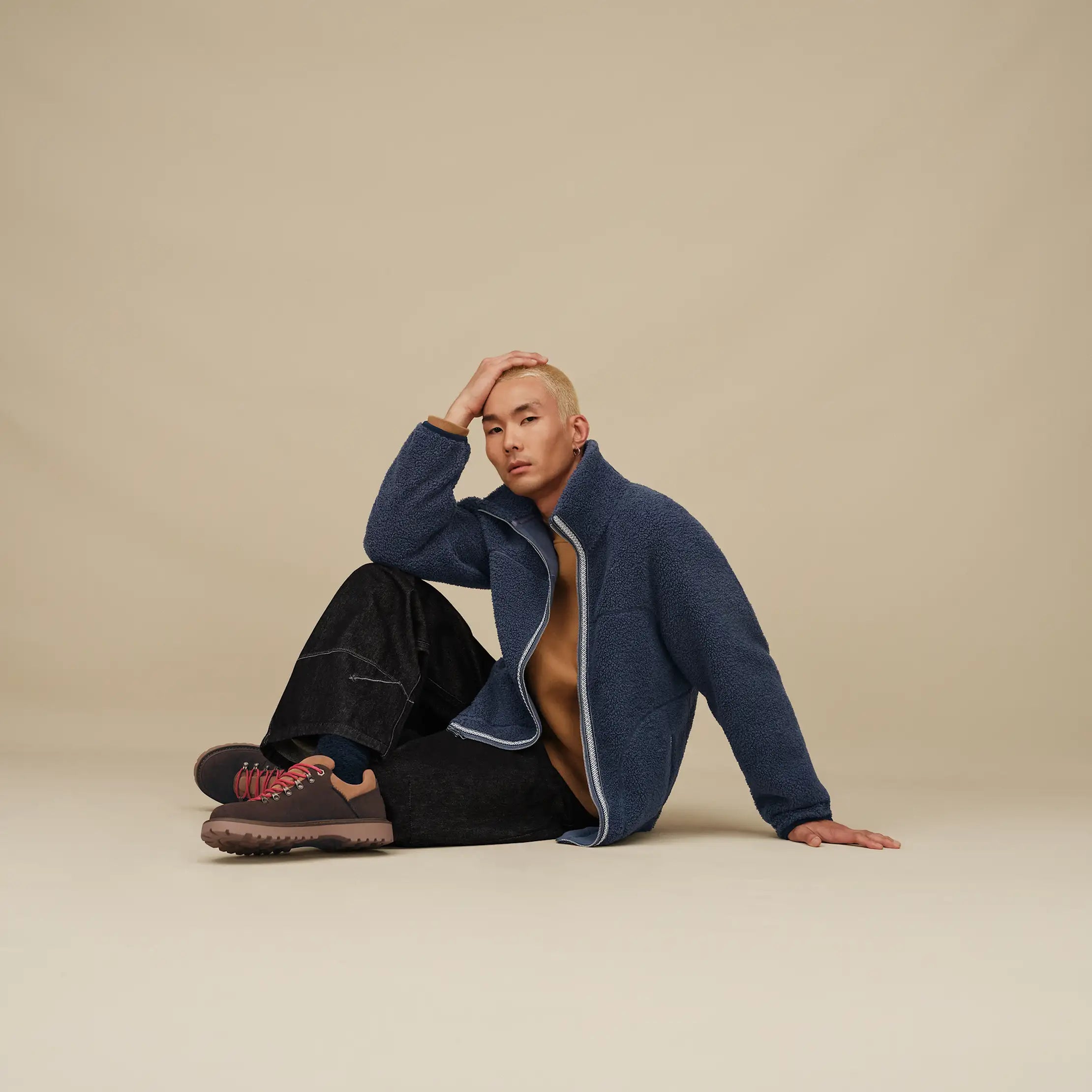Men's UGGbraid Full-Zip Jacket - EVE BLUE