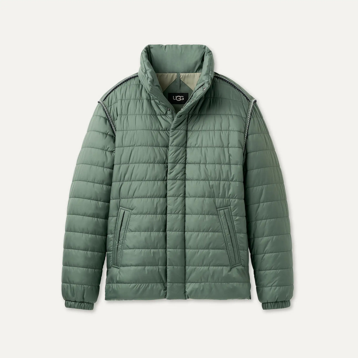 Men's Dray UGGbraid Zip Jacket - GREEN STONE
