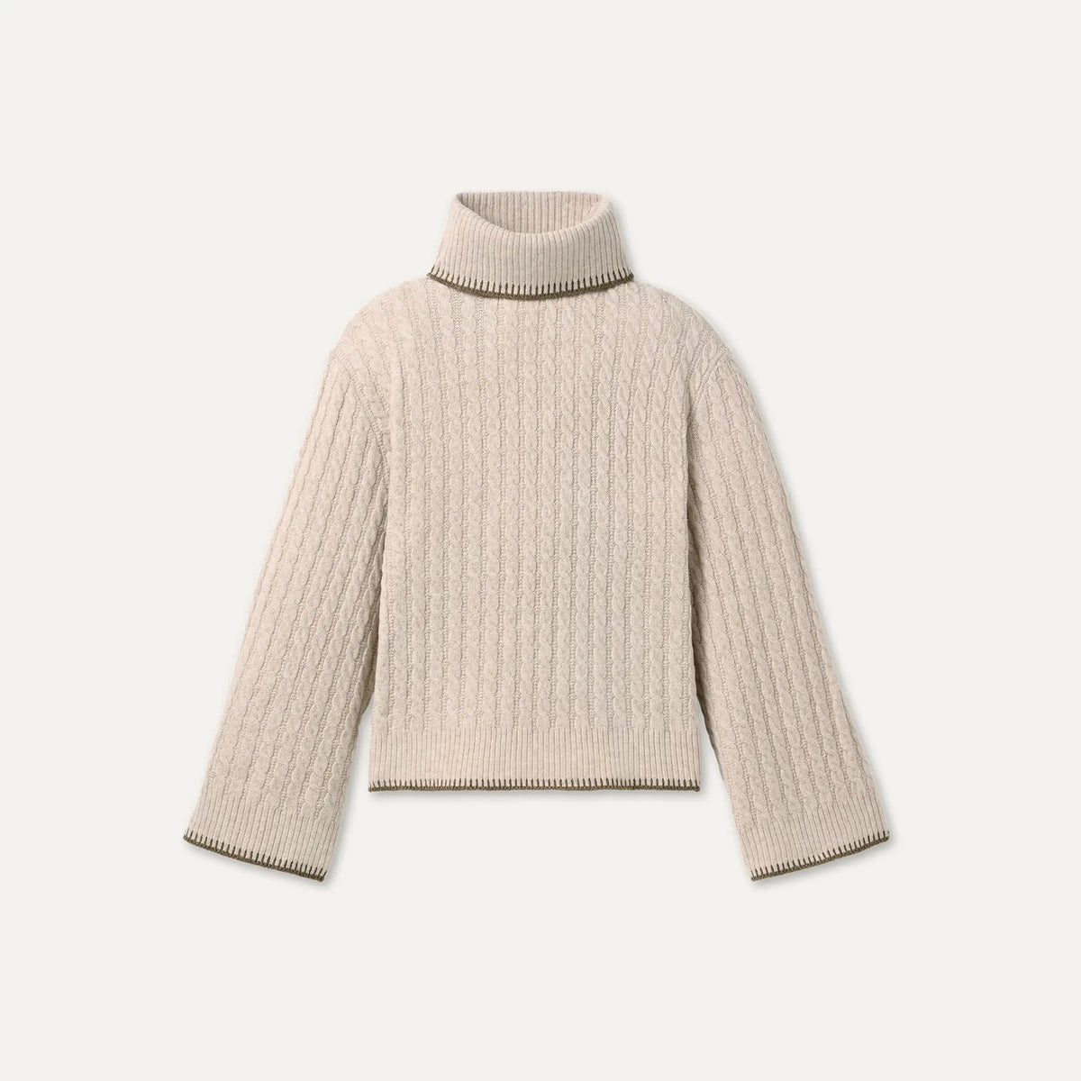 Women's Rylynn Turtleneck Sweater - OATMEAL HEATHER