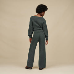 Women's Couria Straight-Leg Rib Pant - ARUGULA