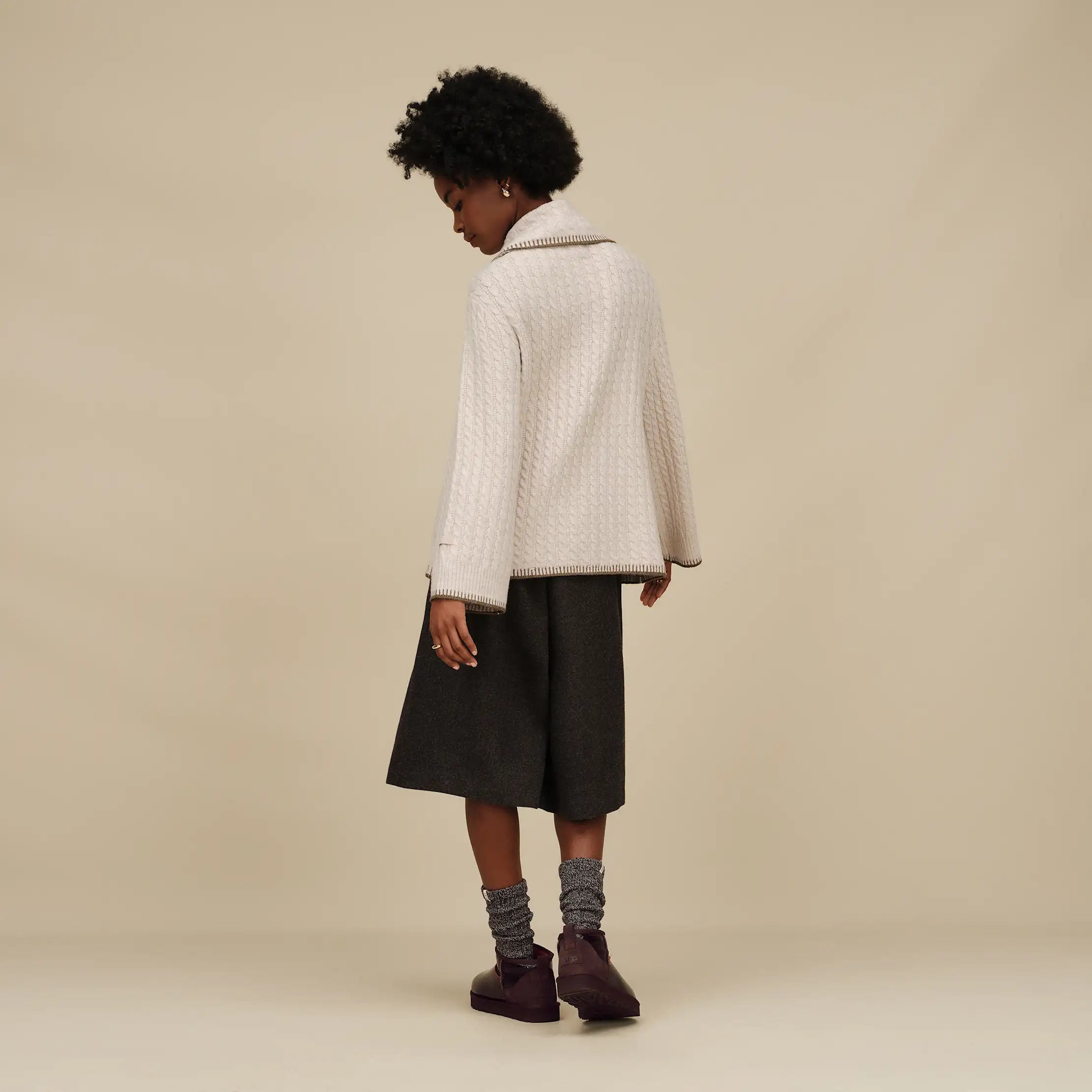 Women's Rylynn Quarter-Zip Sweater - OATMEAL HEATHER