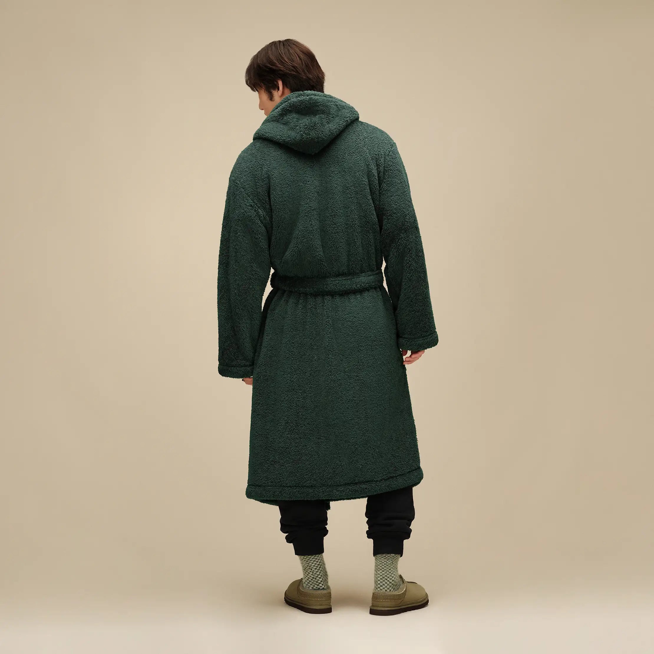 Men's Brevin 3/4 Crew - ARUGULA / VINITO CHECK