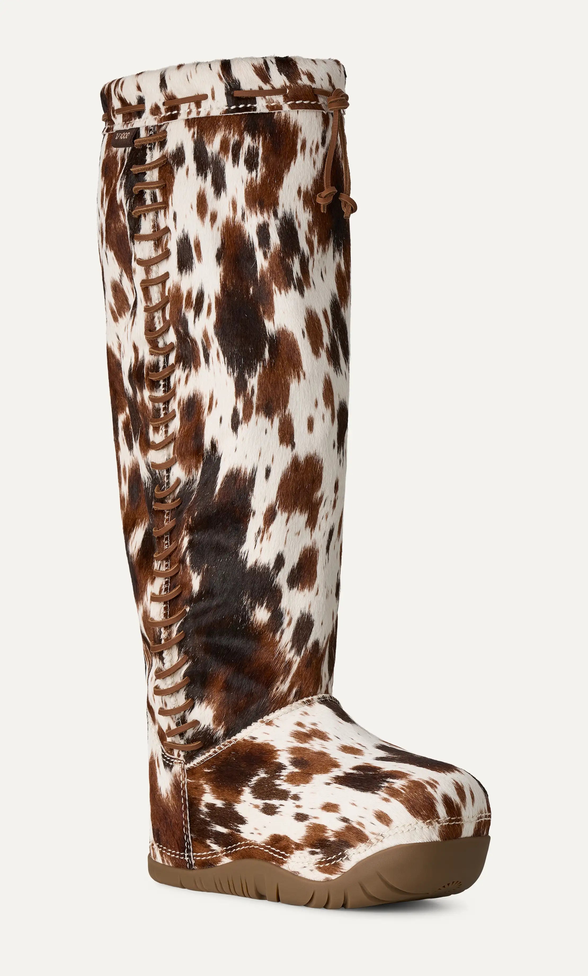 Women's Bucked Tall Boot - BROWN MULTI