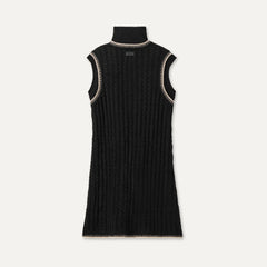 Women's Rylynn Quarter-Zip Dress - BLACK