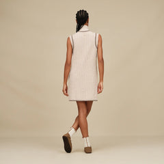Women's Rylynn Quarter-Zip Dress - OATMEAL HEATHER