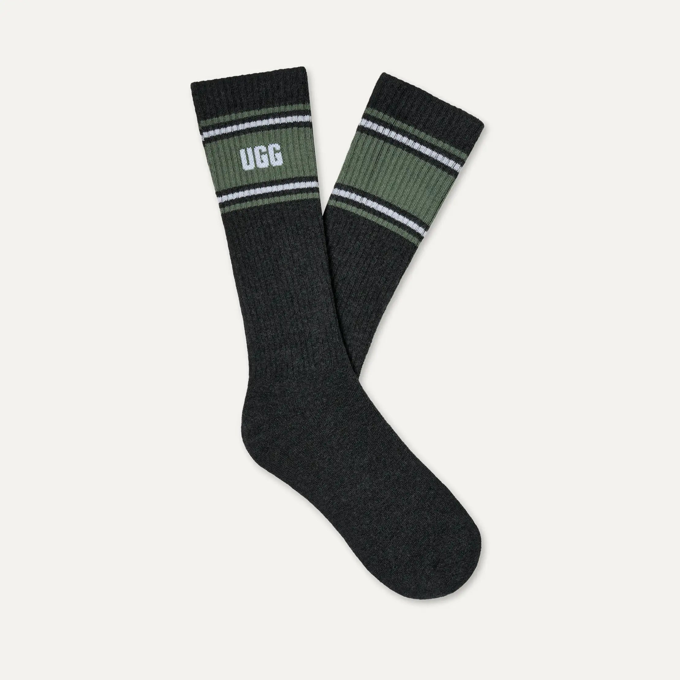 Men's Josias Varsity Crew 2 Pack - WILD GRAPE / GREEN STONE