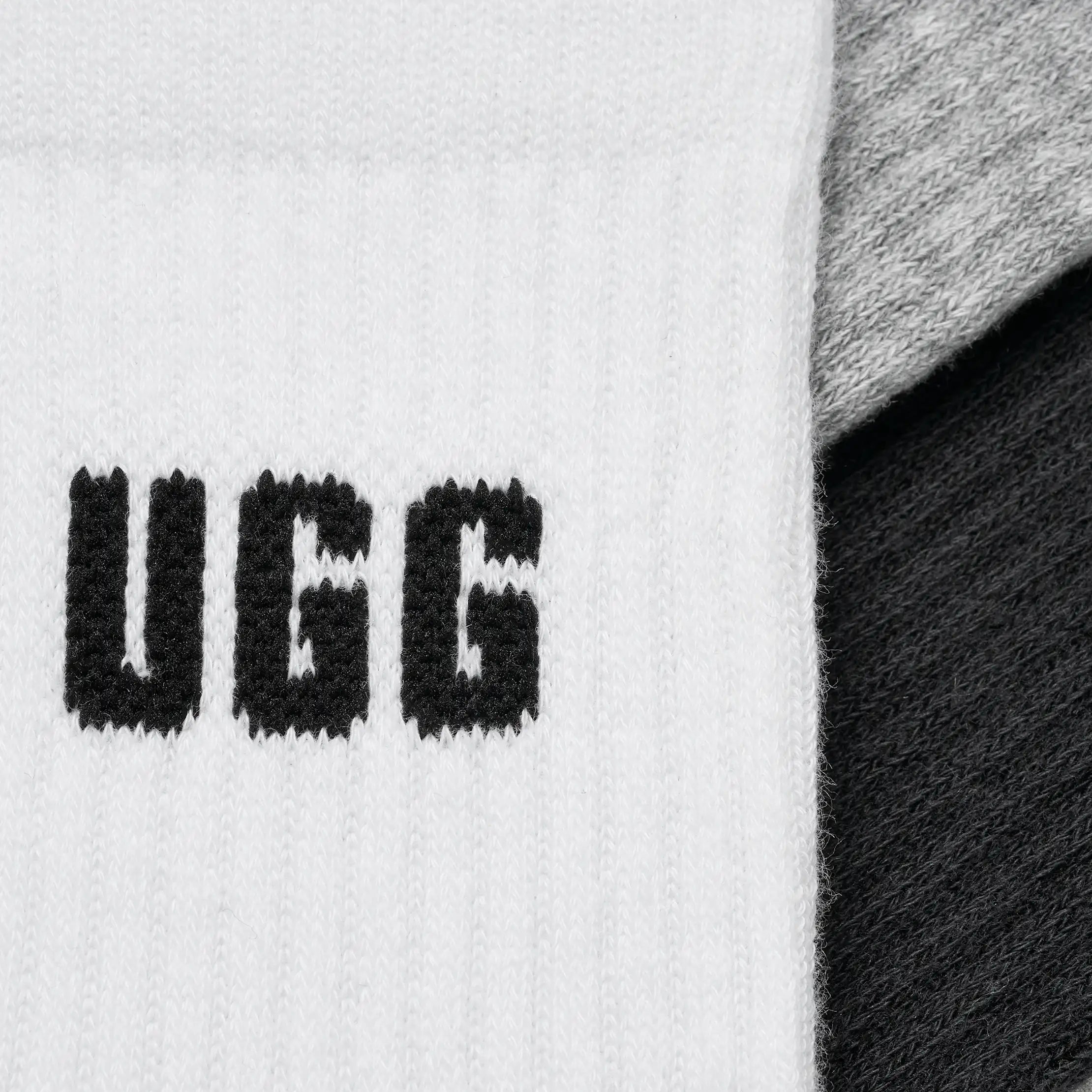 Women's Quinlin Logo Quarter 3 Pack - NIMBUS / GREY HEATHER / BLACK