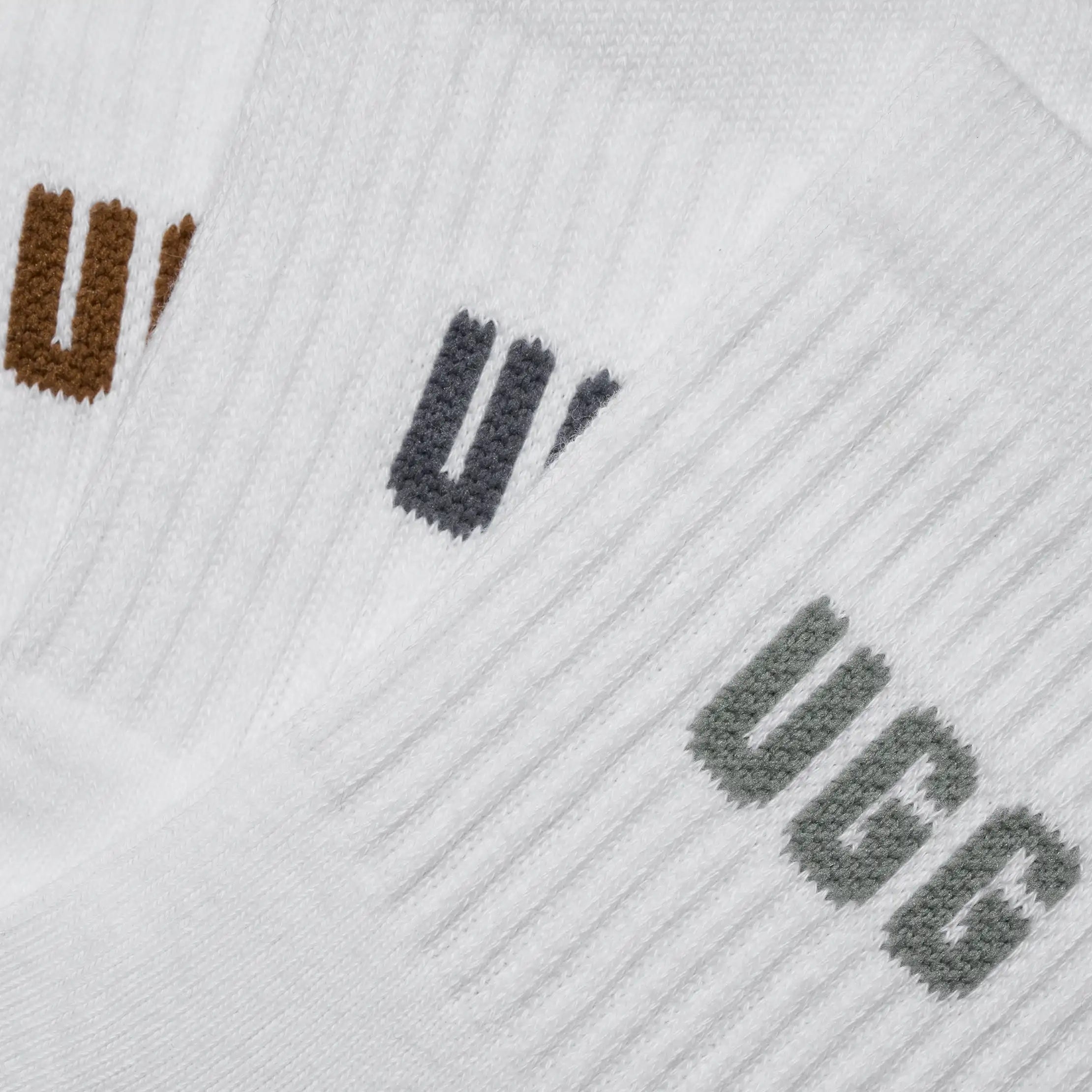Women's Quinlin Logo Quarter 3 Pack - STORMY BLUE / CHESTNUT / SHADED CLOVER