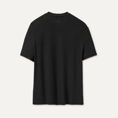 Women's Amarys Relaxed Rib Tee - BLACK