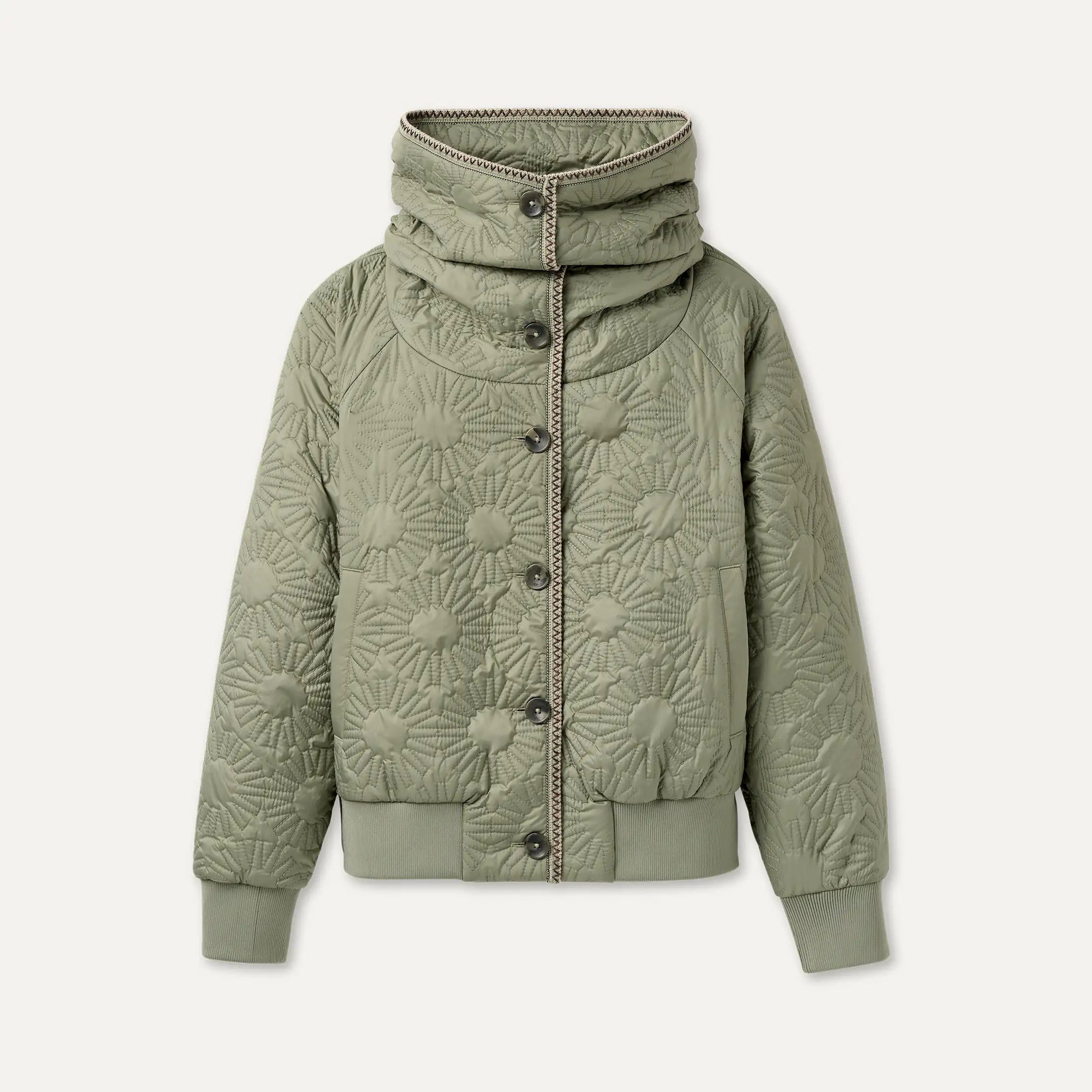 Women's Solein Oversized-Collar Jacket - VINITO