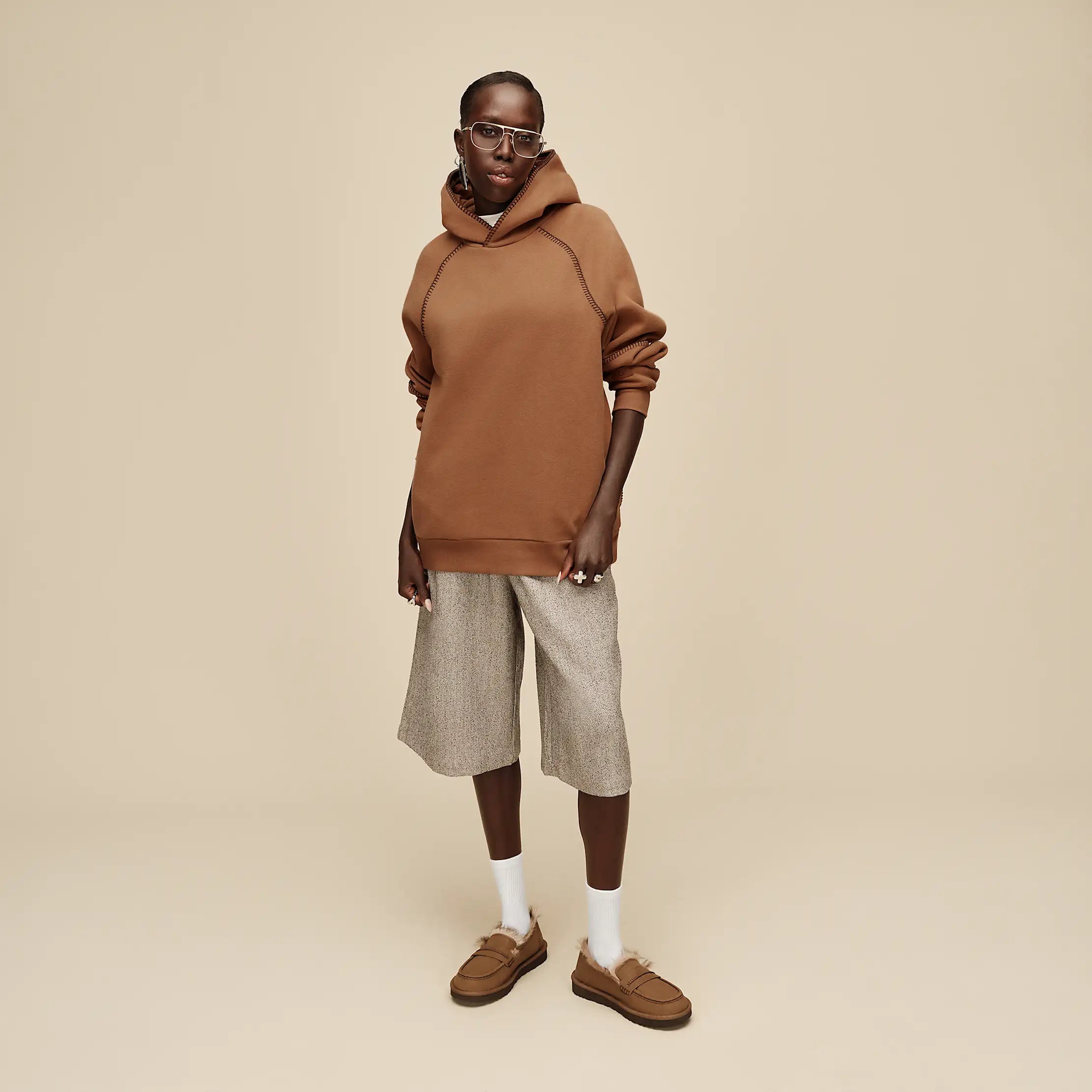 Women's Ellis Nubuck Loafer - DARK CHESTNUT