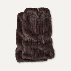 Women's Ismay Faux Fur Legwarmer - BURNT CEDAR