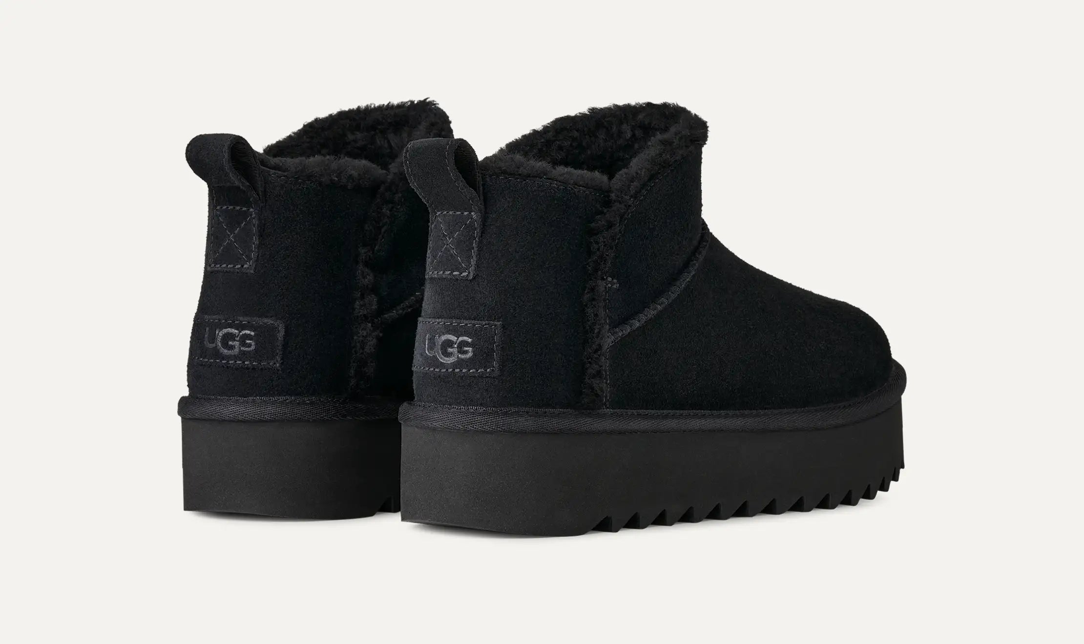 Women's Ultra Mini Aiyanna Platform - BLACK
