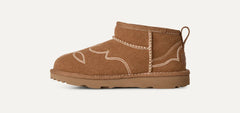 Kids' Classic Ultra Mini Western - CHESTNUT