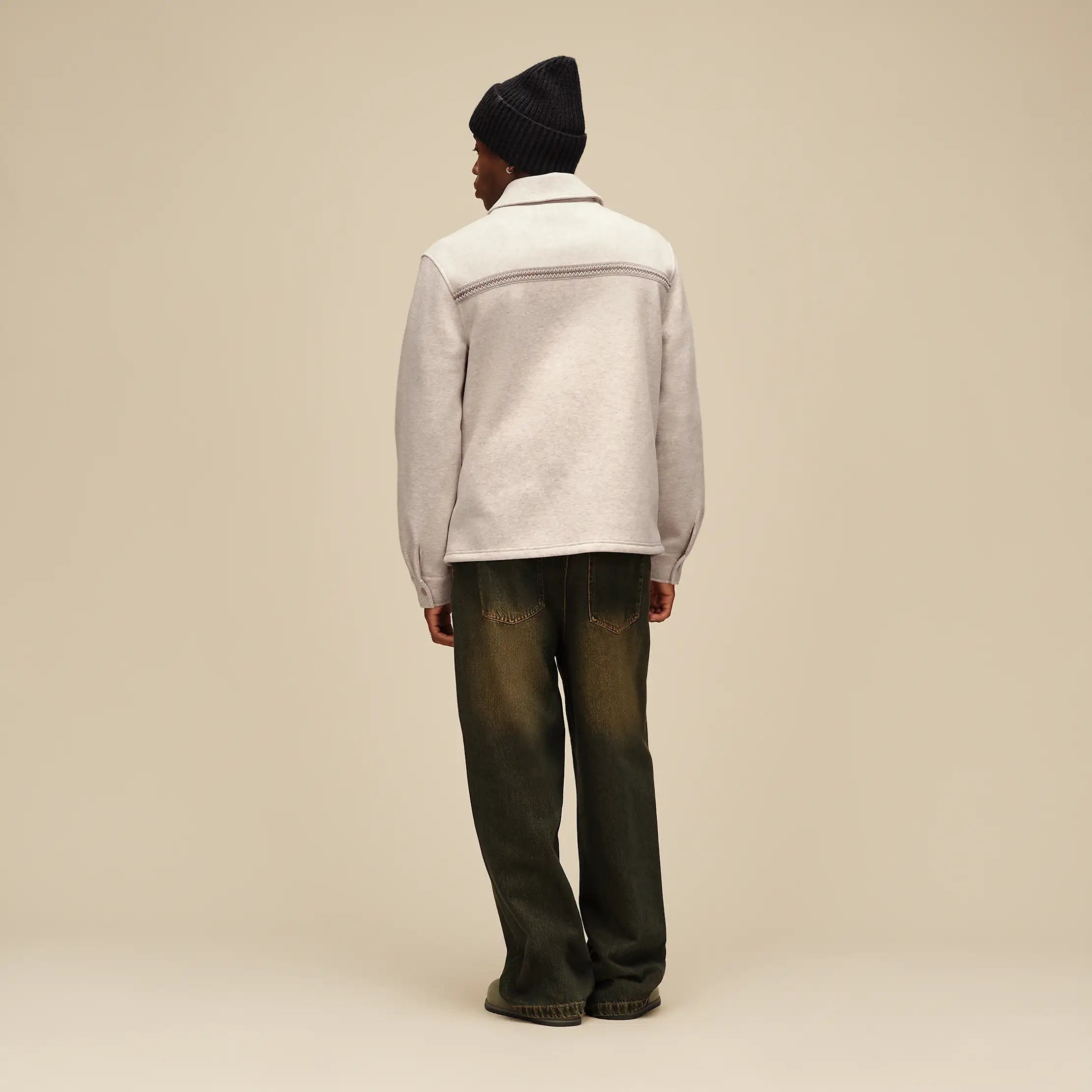 Men's Tasman Shirt Jacket - CARIBOU HEATHER