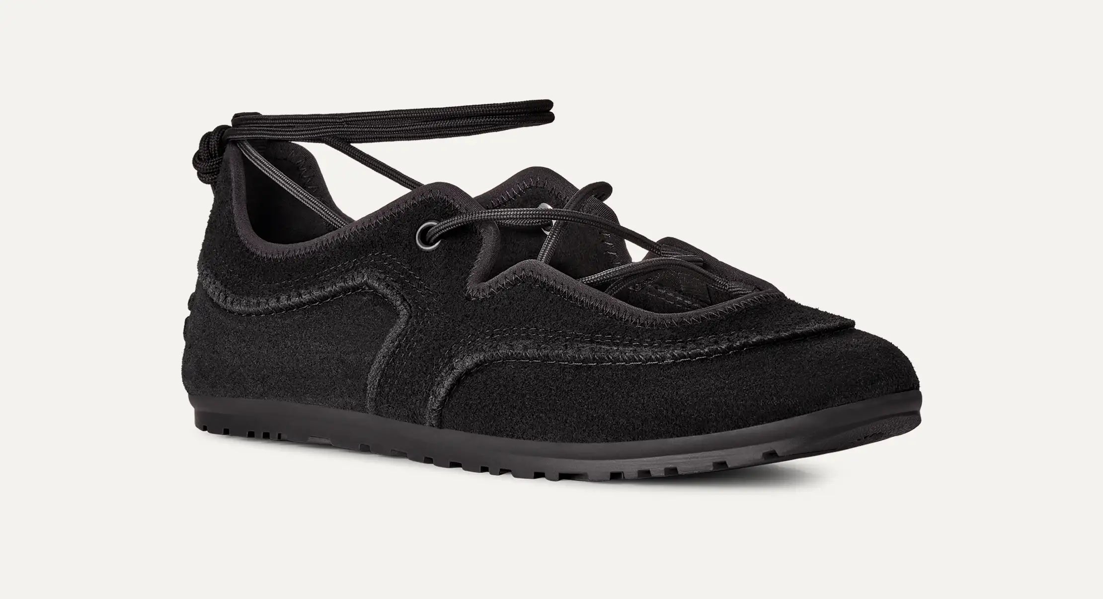 Women's Quill Ballet Sneaker - BLACK